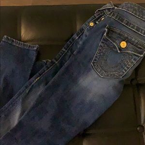 Women’s True Religion Skinny Low Rise Jeans(27)